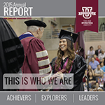2015 President's Report Cover